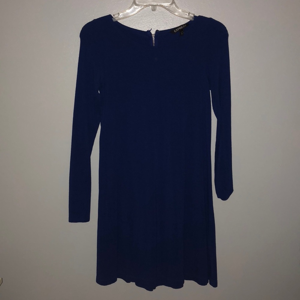 Express shift dress (Navy Blue)